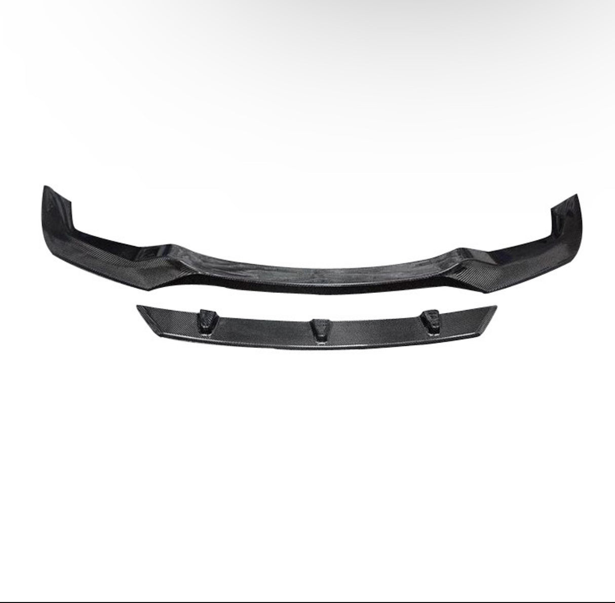 Carbon Fiber V Style Front Lip (F87 M2) - MidWest Bimmer Supply