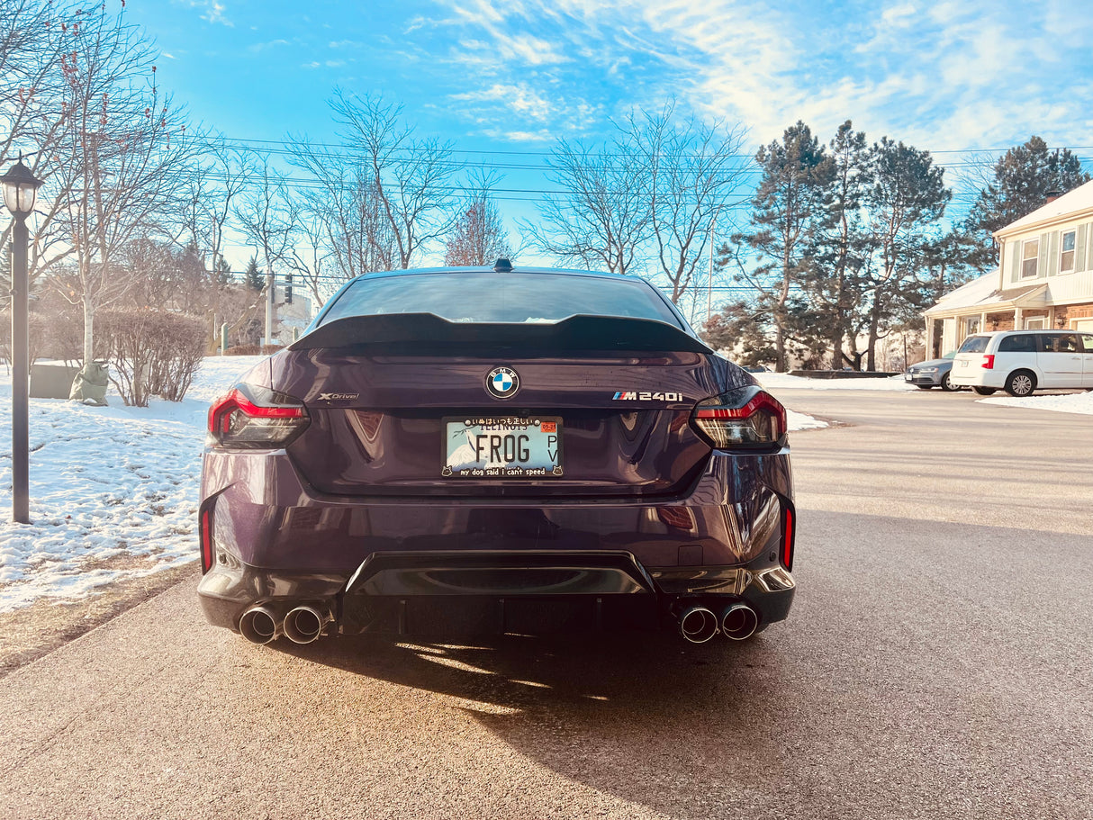 Carbon Fiber M-Performance Style Trunk Spoiler (G42 2-Series) - MidWest Bimmer Supply