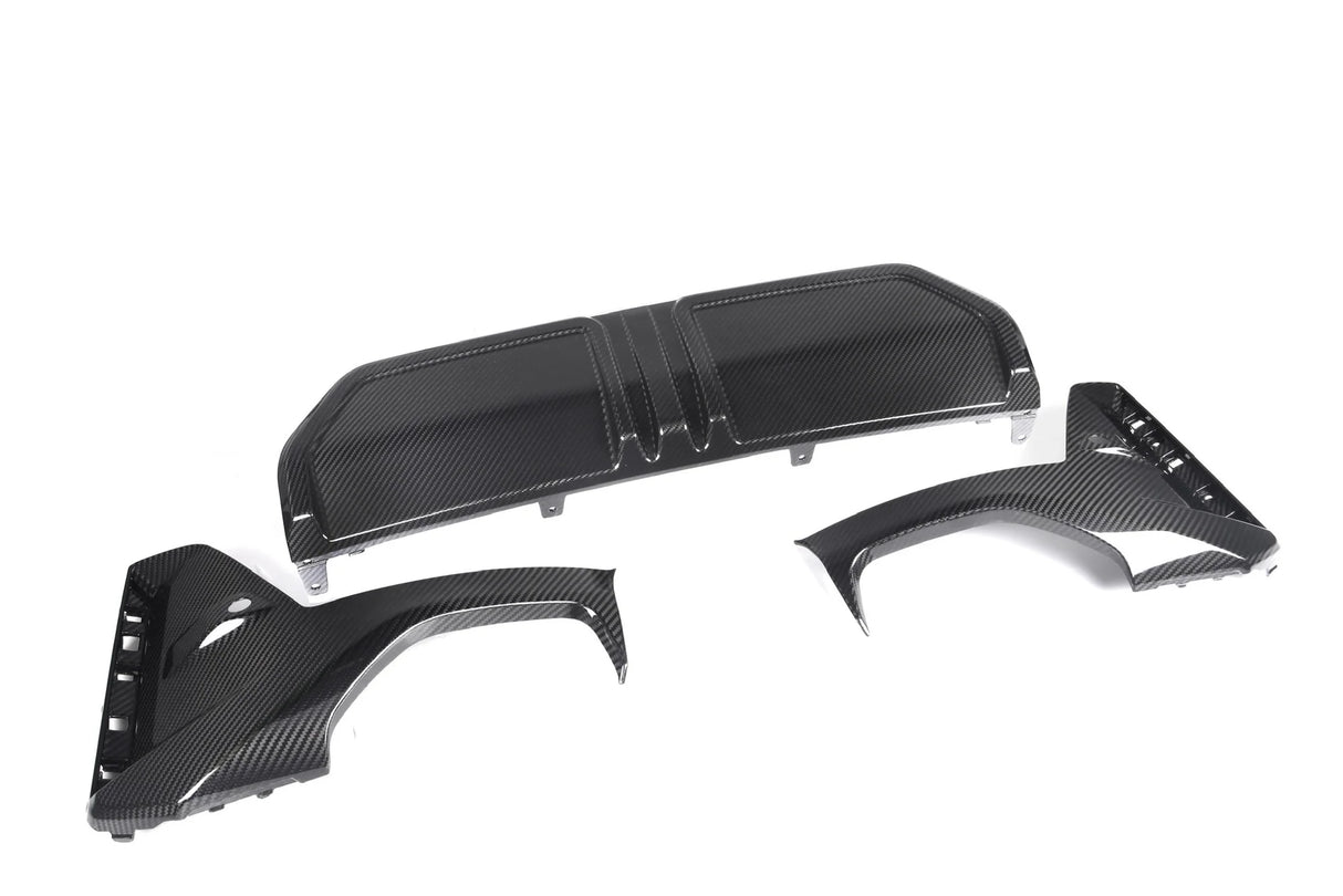 G20 LCI M Performance Style Carbon Fiber Rear Diffuser - G20 3-Series LCI 2023+