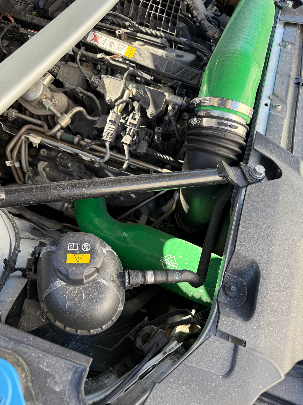 X3M/X4M Silicone Front Mount Intakes - F97 X3M F98 X4M S58