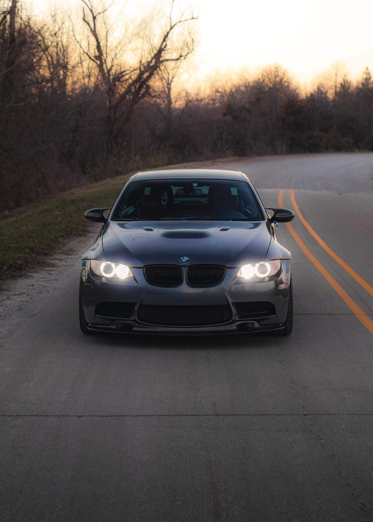 GT4 V1 Carbon Fiber Front Lip - BMW E9X M3 - MidWest Bimmer Supply