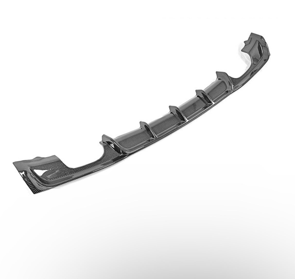 F3X Carbon Fiber M-Tech Rear Diffuser (4 Tips) (F3X 3-Series) - MidWest Bimmer Supply