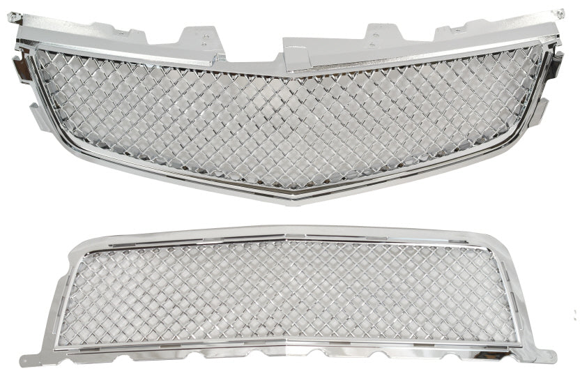 2008-2013 Cadillac CTS-V Style Front Bumper w/ Front Grille with FOG Lights