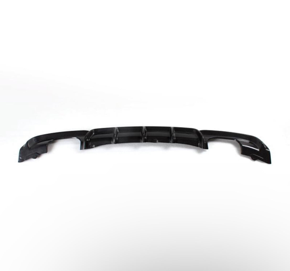 F3X Carbon Fiber M-Tech Rear Diffuser (4 Tips) (F3X 3-Series) - MidWest Bimmer Supply