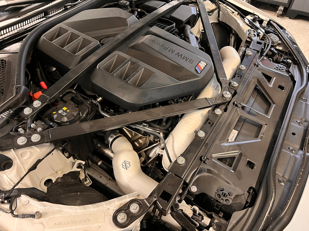 S58 Silicone Front Mount Intakes - G80 M3 | G82/G83 M4 | G87 M2 - MidWest Bimmer Supply