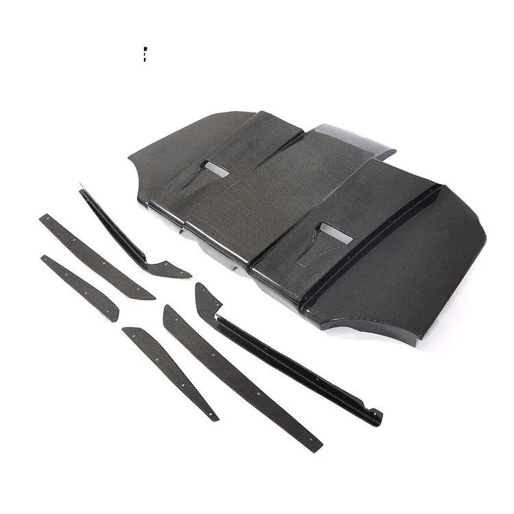 E9X M3 Varis Style Carbon Fiber Rear Diffuser - E90 E92 E93 M3