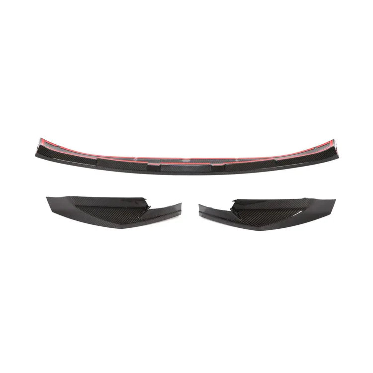G8X M3/M4 Carbon Fiber Front Lip V2 Performance Style - G80 M3 G82 G83 M4