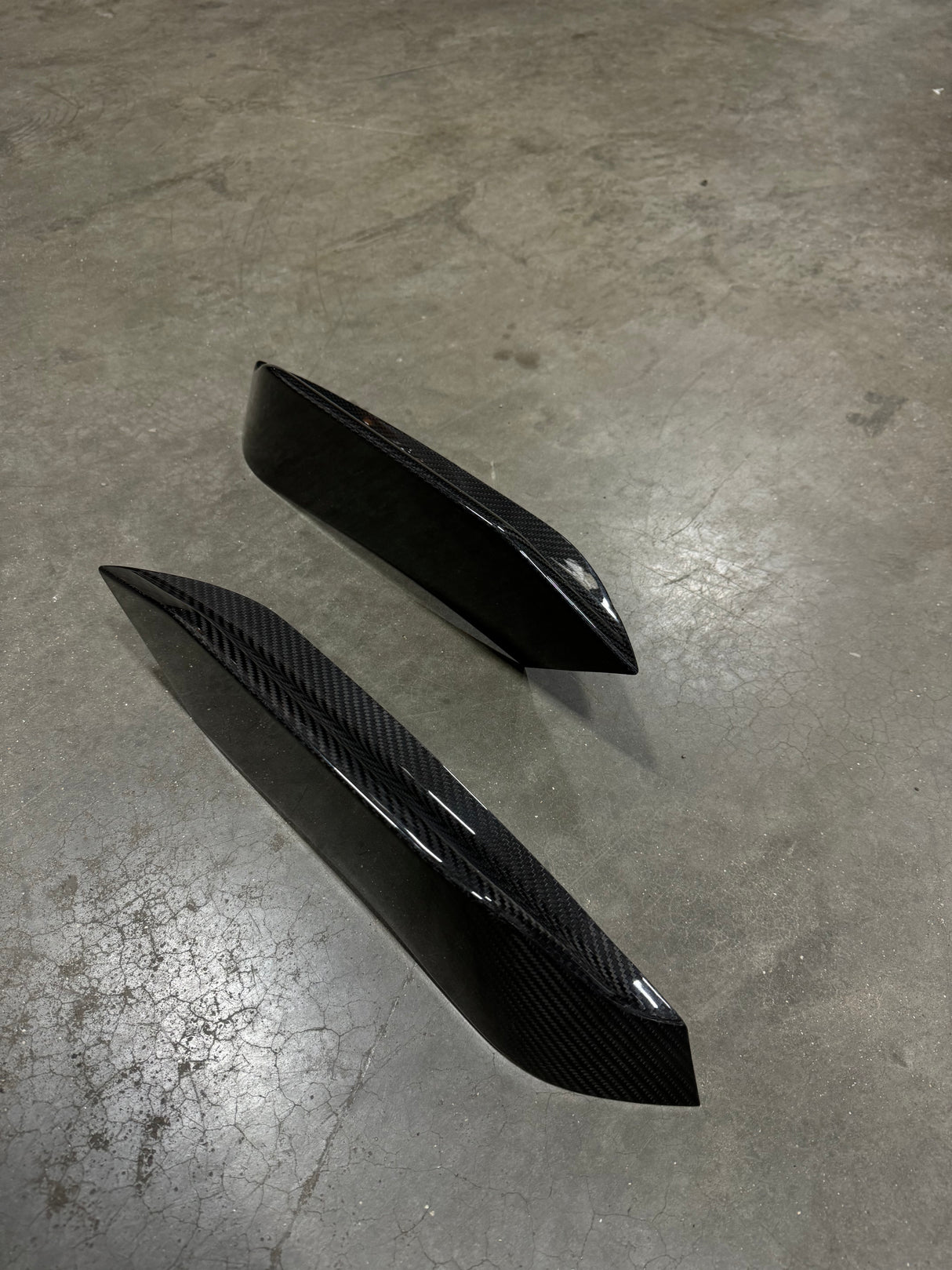 Dry Carbon Fiber Competition Style Front Bumper Upper Trim (BMW M3 F80 | M4 (F82/F83) - MidWest Bimmer Supply