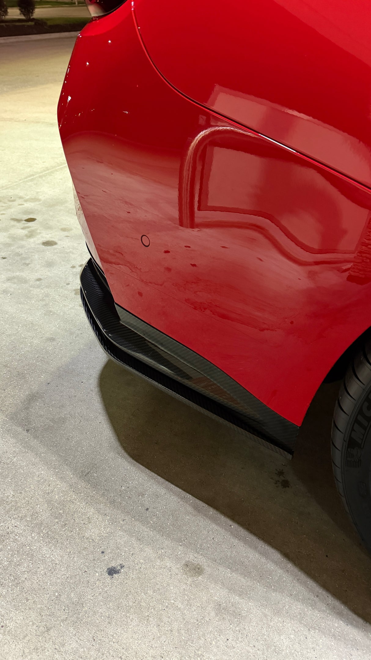 G8X M3/M4 Carbon Fiber MHC Style Rear Splitters - G80 M3 G82 G83 M4