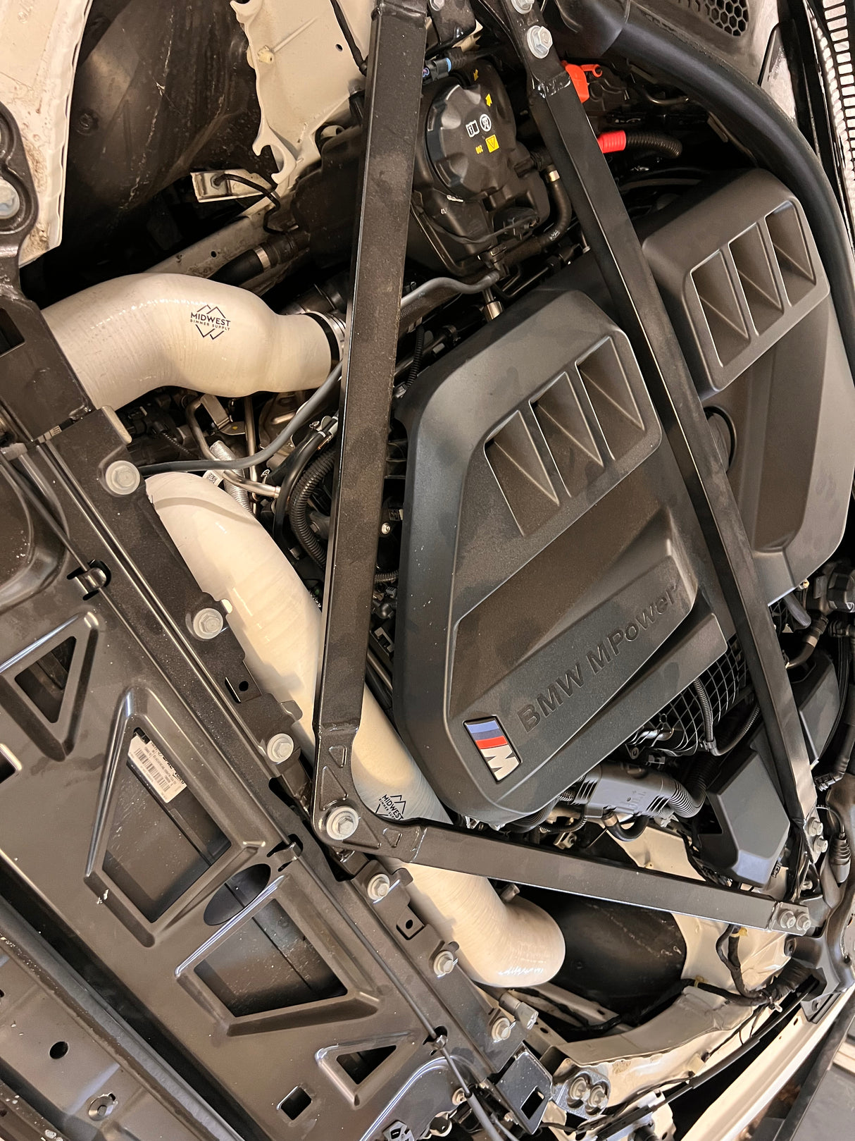 S58 Silicone Front Mount Intakes - G80 M3 | G82/G83 M4 | G87 M2 - MidWest Bimmer Supply