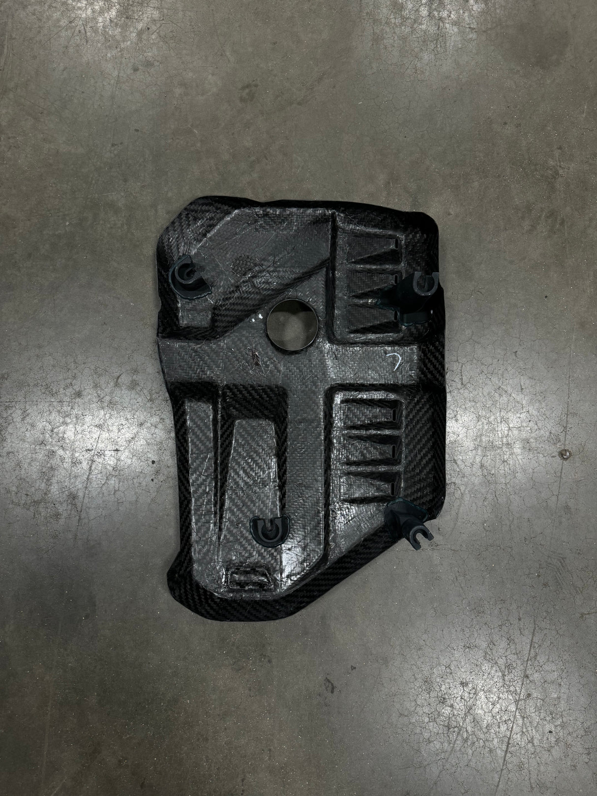 Dry Carbon Fiber Engine Cover Trim (BMW M3 G80 | M4 G82/G83) - MidWest Bimmer Supply