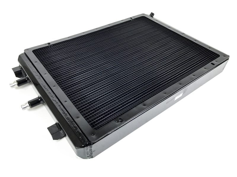 CSF Front Mount Heat Exchanger w/Rock Guard - Black - BMW F8X M3/ M4 2014-Up