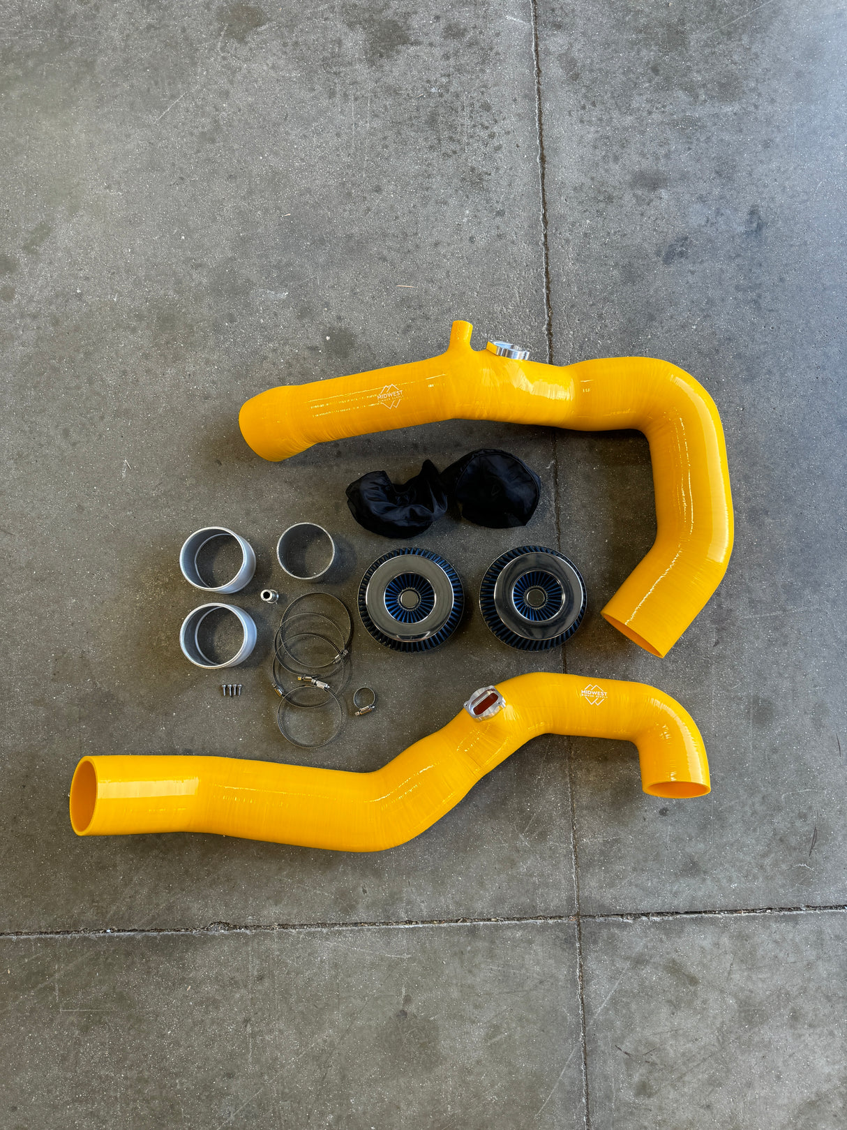 S55 Front Mount Silicone Intakes - F80 M3 | F82/F83 | F87 M2C - MidWest Bimmer Supply