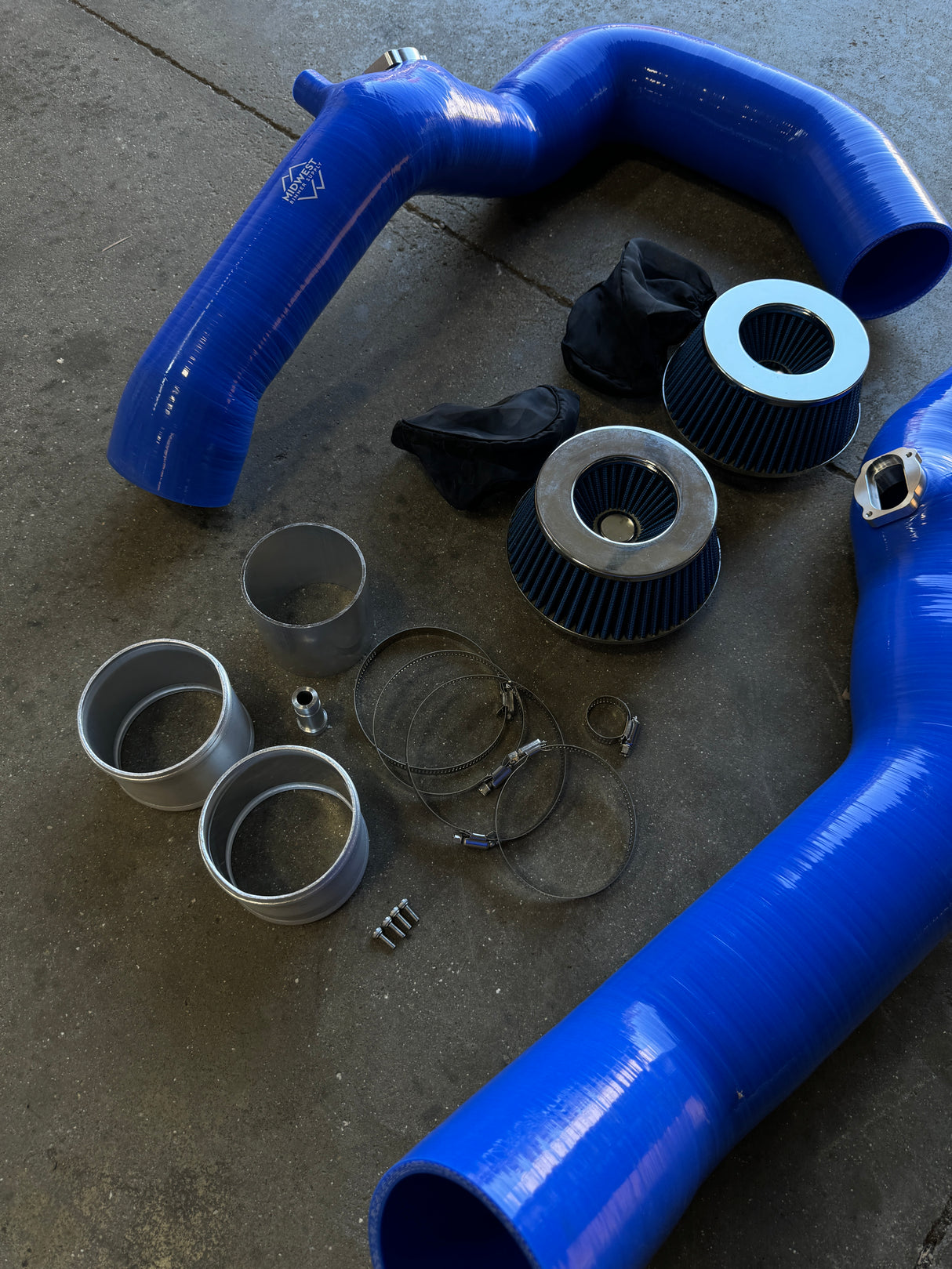 S55 Front Mount Silicone Intakes - F80 M3 | F82/F83 | F87 M2C - MidWest Bimmer Supply