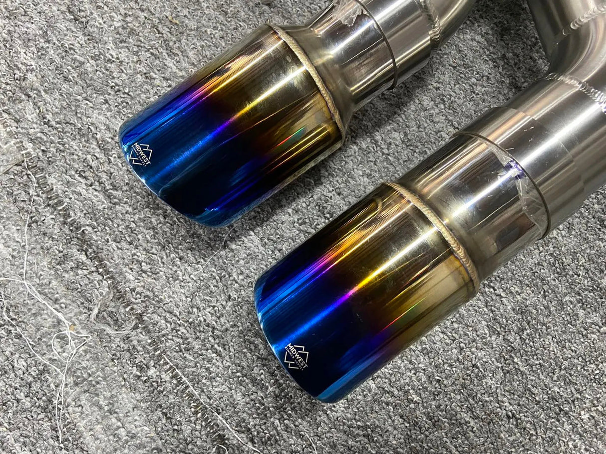 G2X M340i/M440i Full Valved Exhaust System - BMW G20 M340i G22 M440i B58 - MidWest Bimmer Supply