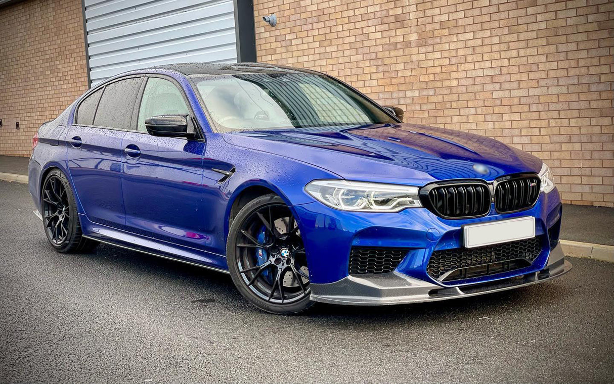 F90 M5 3D Style Carbon Fiber Front Lip - F90 M5 PRE-LCI