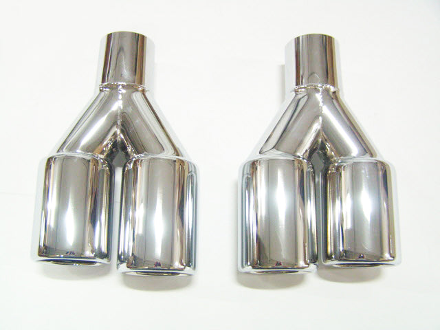 BMW Exhaust Tips: 2.5 Inlet 3.0 Outlet 78mm