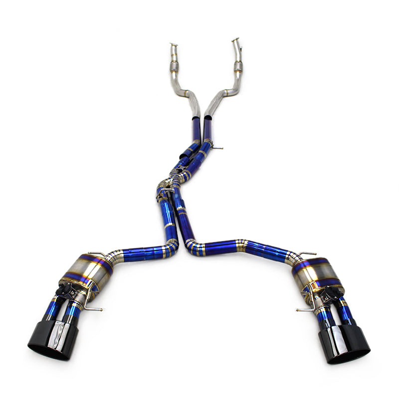 Audi RS6/RS7 C8 Valved Exhaust System W/ Midpipes - Audi RS6 RS7 C8 4.0T
