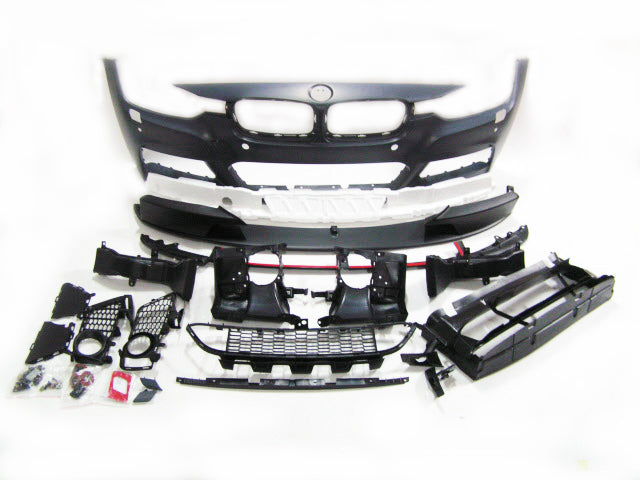 2012-2018 BMW F30 Performance Style Front Bumper W/ Fog Lamps