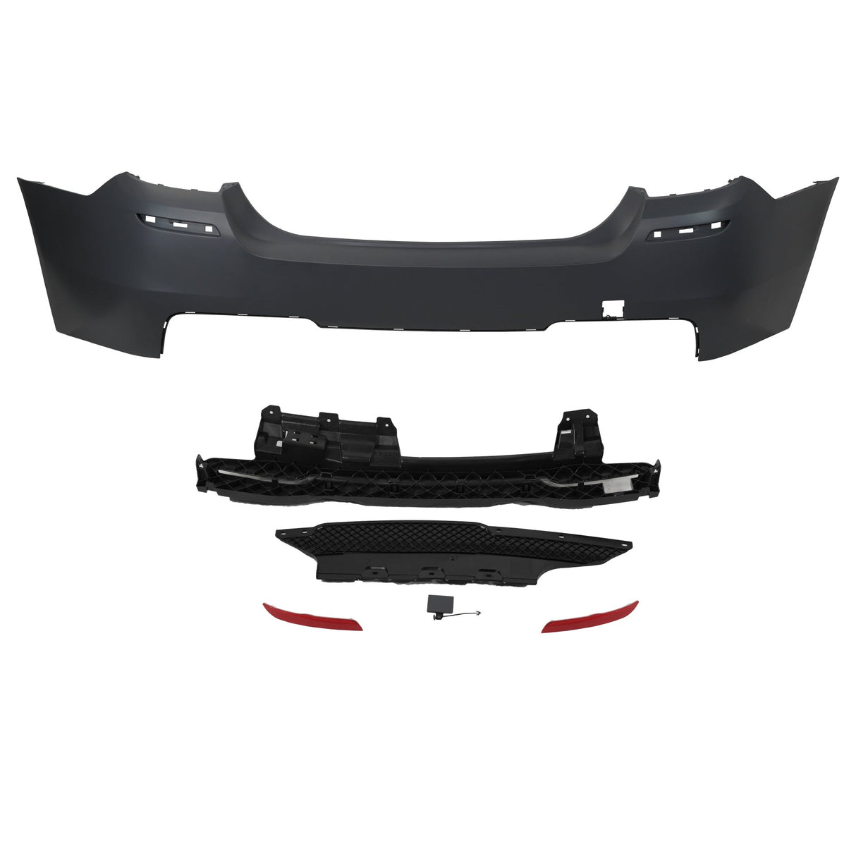 F10 5-Series M Sport Style Rear Bumper - F10 5-Series