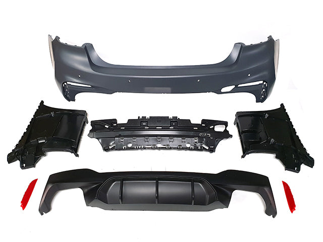 G30 Pre LCI M5 Style Rear Bumper - G30 5-Series
