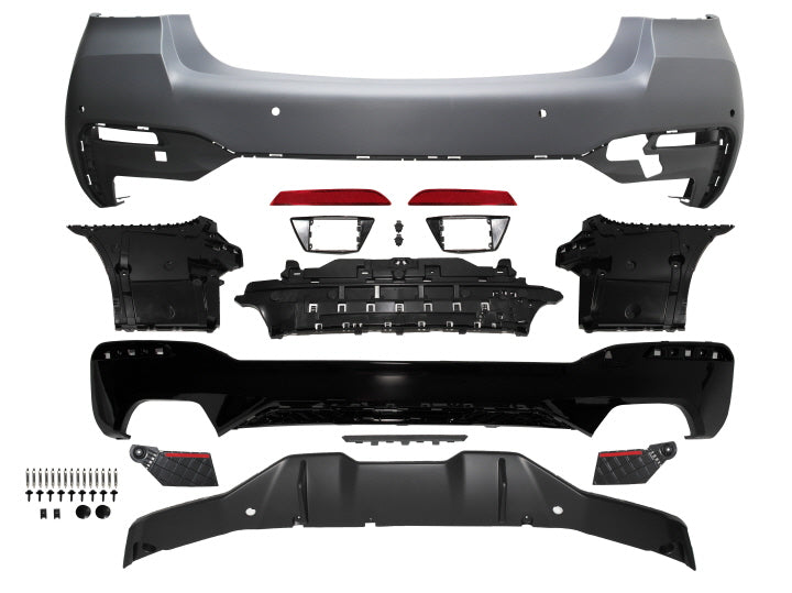 2021-2023 BMW G30 LCI Rear Bumper W/ PDC Covers