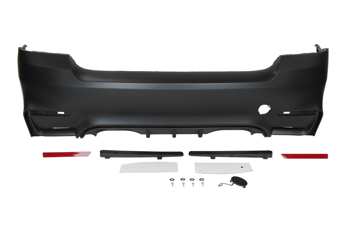 BMW E92 E93 M4 Style Rear Bumper - E92 E93 3-Series 2007-2013