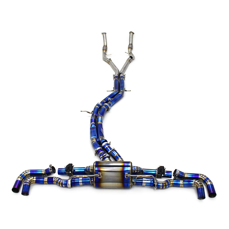 Audi SQ8 Valved Exhaust System W/ Midpipes - Audi SQ8 4.0T 2018-2024