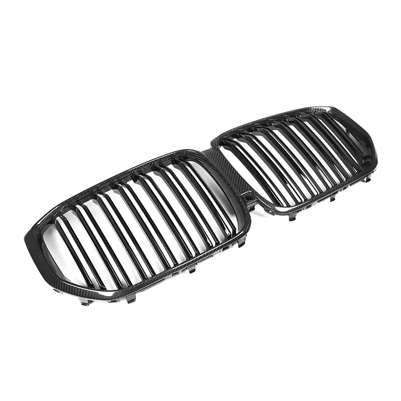 X5 Carbon Fiber Dual Slat Front Grille - X5 G05 PRE LCI