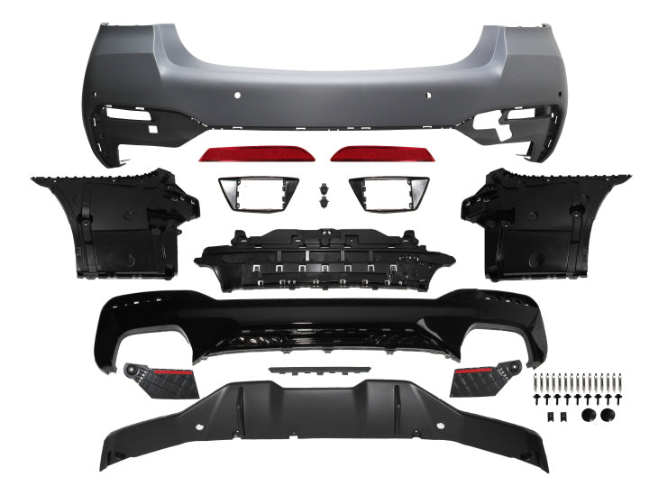 2021-2023 BMW G30 LCI Rear Bumper W/ PDC Covers