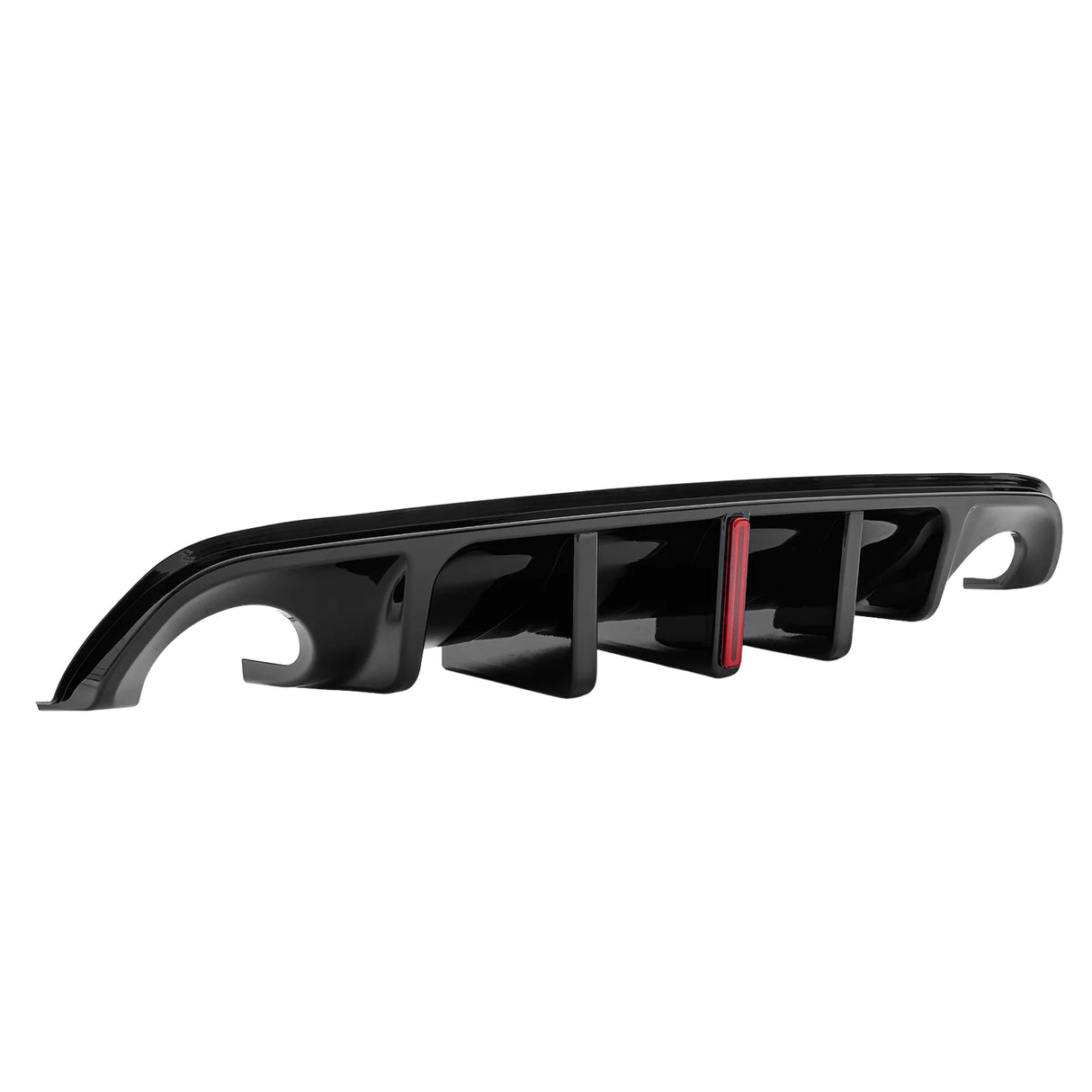 2018-2024 Q50 Gloss Black LED Rear Diffuser - Infiniti Q50