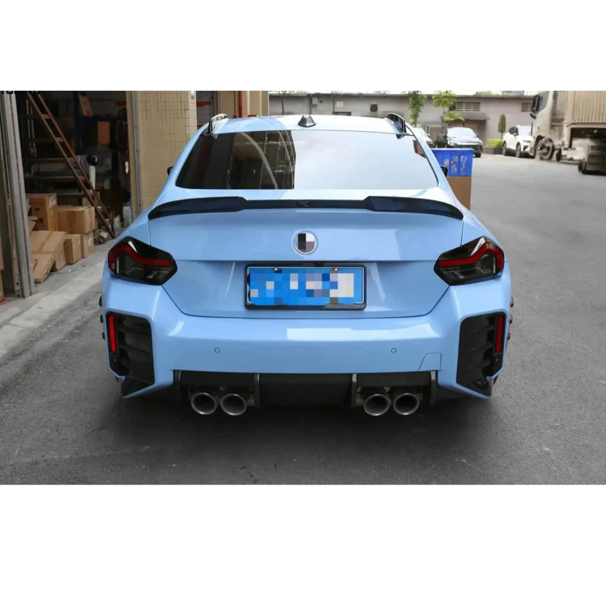 G87 M2 Carbon Fiber ST Style Trunk Spoiler