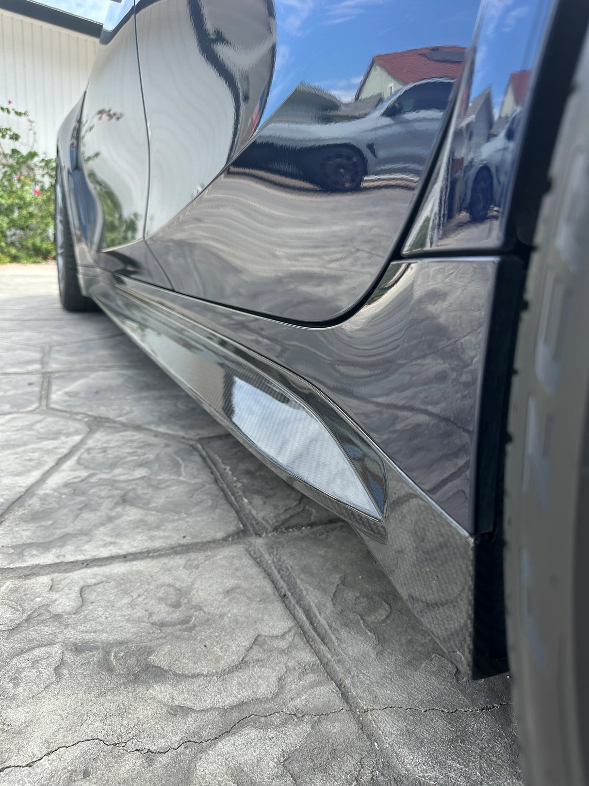 Dry Carbon Fiber OEM Style Side Skirts (G82/G83 M4) - MidWest Bimmer Supply