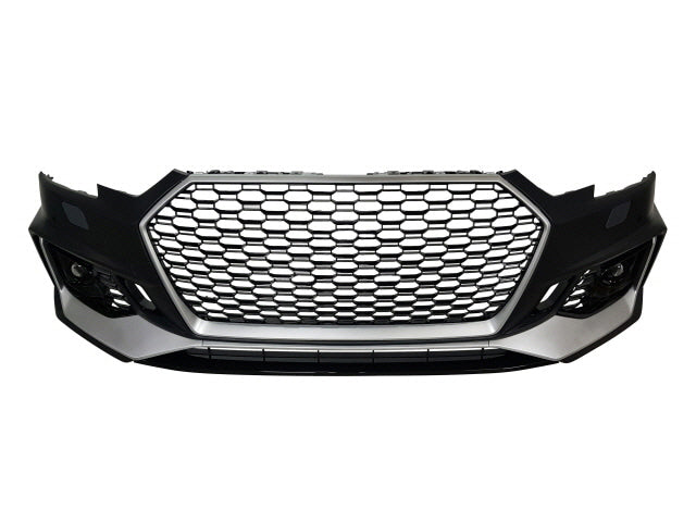 2017-2019 B9 Audi A4, RS4 Style Front Bumper W/ Grille