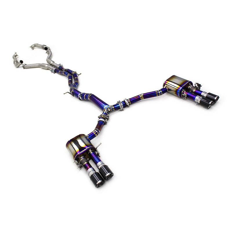 Audi B9/B9.5 S4 Valved Exhaust System W/ Midpipes - Audi B9 B9.5 S4 3.0T