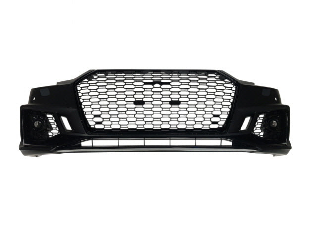 2017-2019 B9 Audi A4, RS4 Style Front Bumper W/ Grille