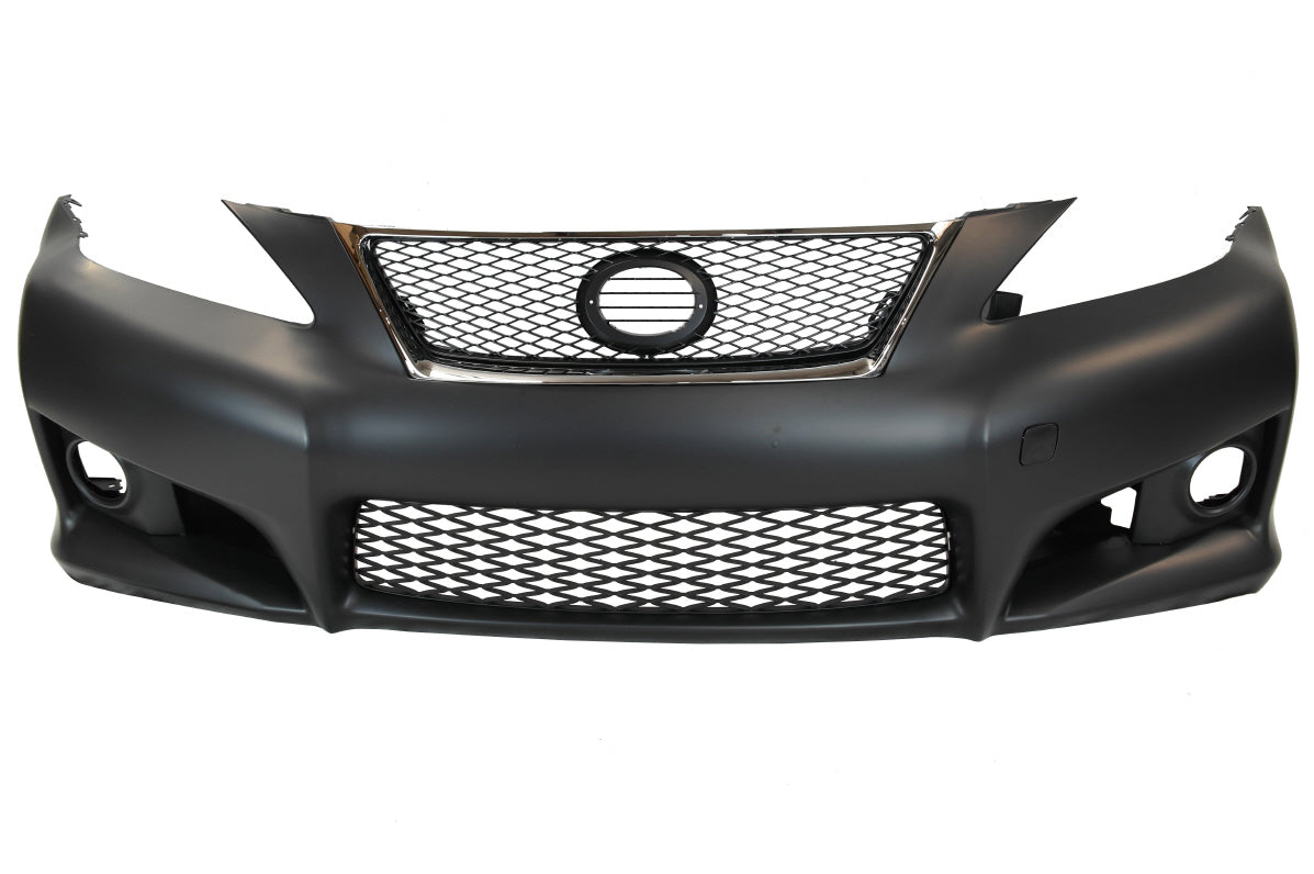 2006-2011 LEXUS IS250 ISF Look Front Bumper W/O Fog Lamp W/ Grille W/O PDC