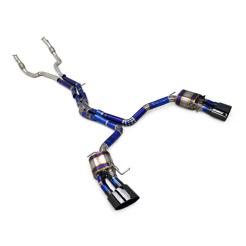 Audi RS6/RS7 C8 Valved Exhaust System W/ Midpipes - Audi RS6 RS7 C8 4.0T