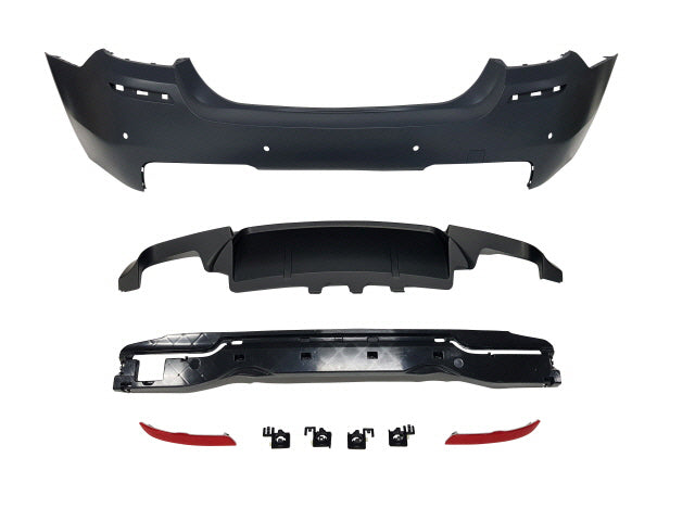 F10 5-Series M5 Style Rear Bumper - F10 5-Series