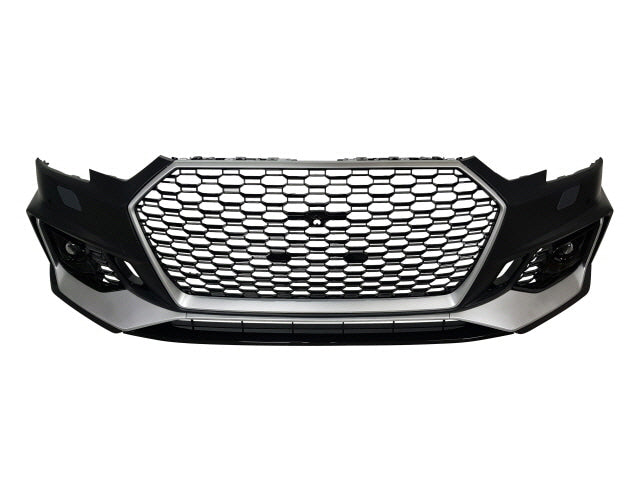 2017-2019 B9 Audi A4, RS4 Style Front Bumper W/ Grille