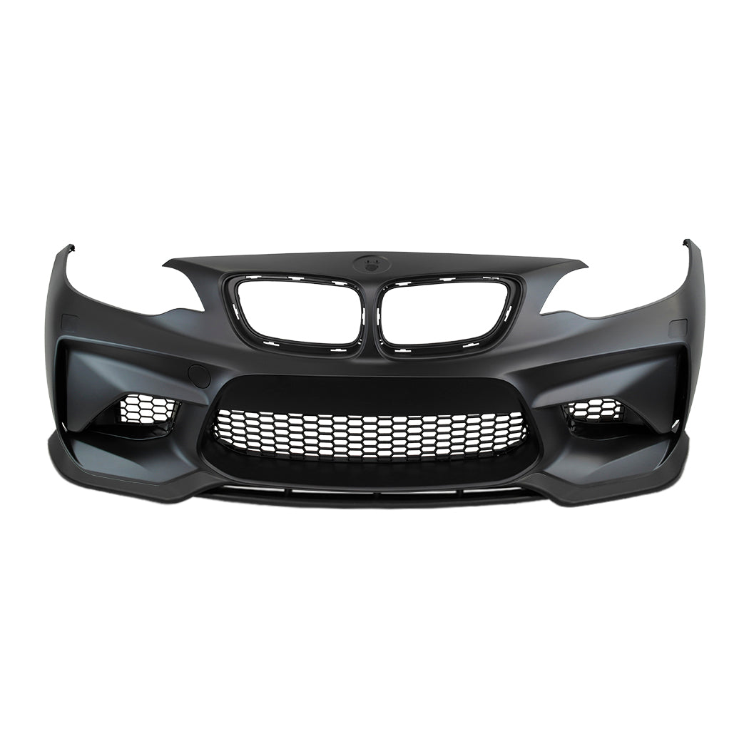 2013-2019 F22/F23 BMW M2 Style Front Bumper w/o PDC Holes w/ Front LIP