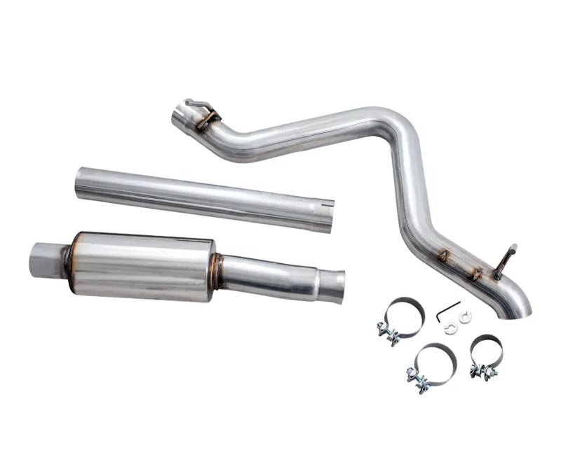AWE Tread Edition Catback Single-Side Exhaust for Jeep JT 3.6L - Diamond Black Tip (3015-23103)