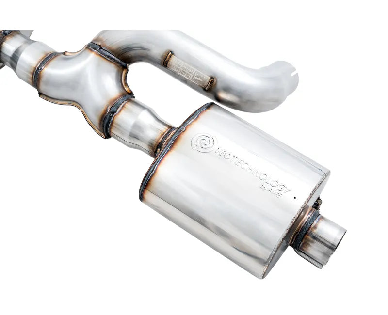 AWE Tread Edition Catback Single-Side Exhaust for Jeep JT 3.6L - Diamond Black Tip (3015-23103)