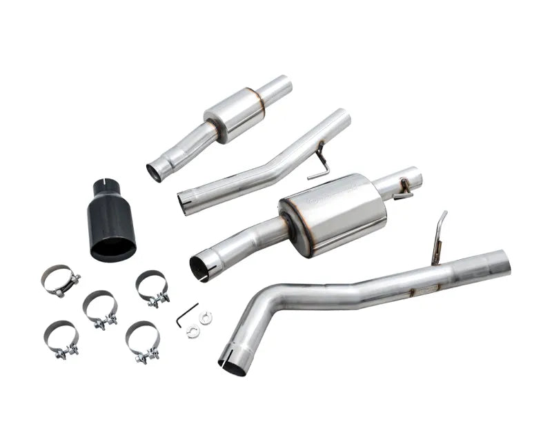 AWE Tread Edition Catback Single-Side Exhaust for Jeep JT 3.6L - Diamond Black Tip (3015-23103)