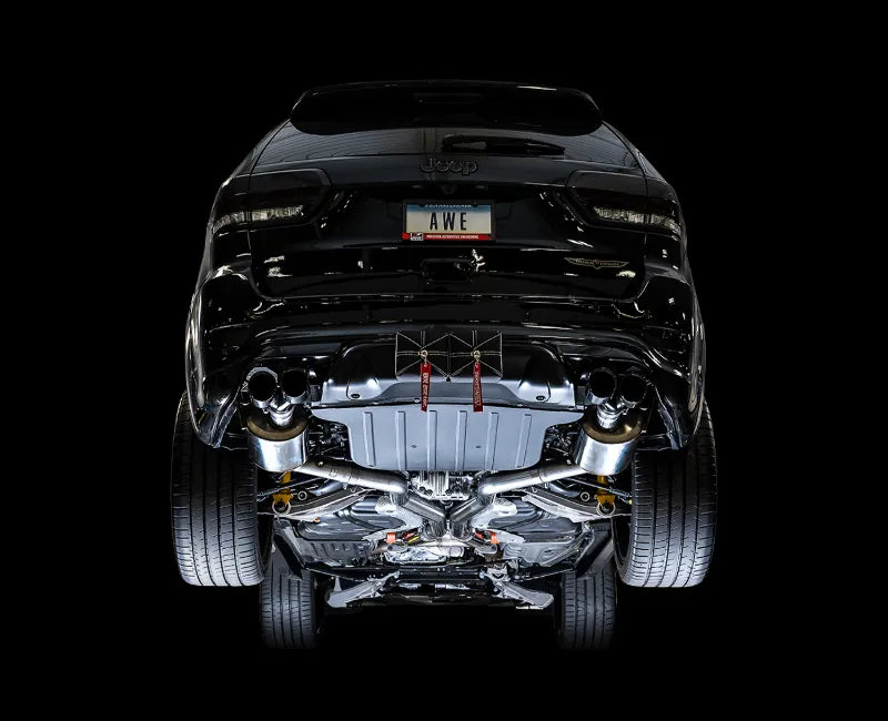 AWE Touring Edition Exhaust for Jeep Grand Cherokee SRT and Trackhawk - for use with stock tips (3015-31017)