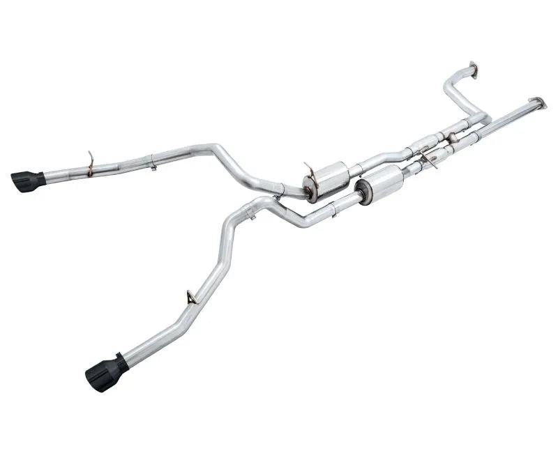 AWE 0FG Catback Exhaust for RAM TRX - Diamond Black Tips (3015-33005)
