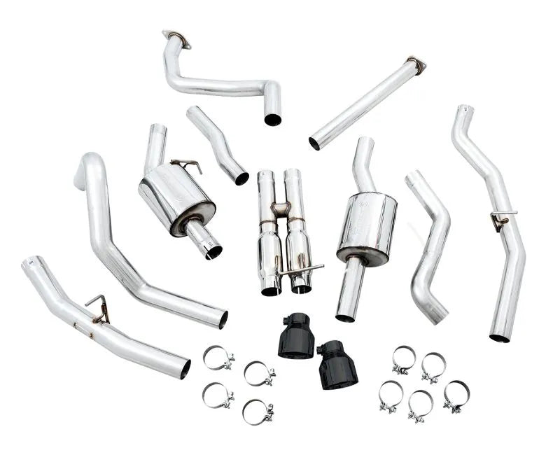 AWE 0FG Catback Exhaust for RAM TRX - Diamond Black Tips (3015-33005)