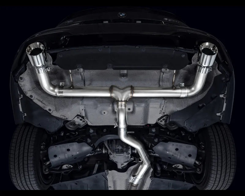 AWE Track Edition Axleback Exhaust for BMW G2X 330i/430i - Chrome Silver (3020-32429)