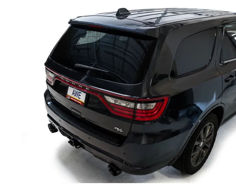 AWE Track Edition Exhaust for Dodge Durango 3.6 / 5.7 - Diamond Black Tips (3020-33575)