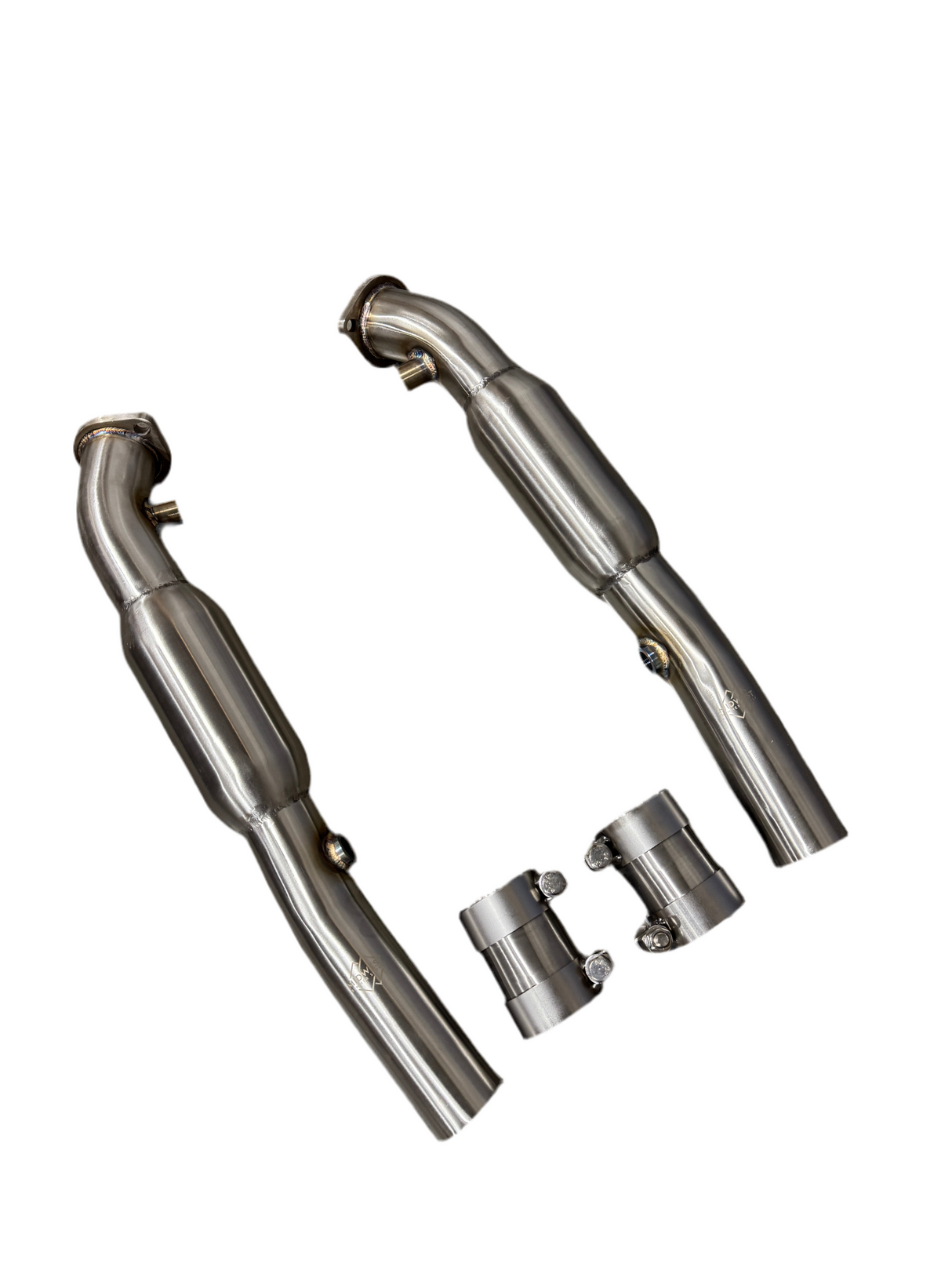 MBS E9X M3 Cat Delete/Test Pipes - E90 E92 E93 M3